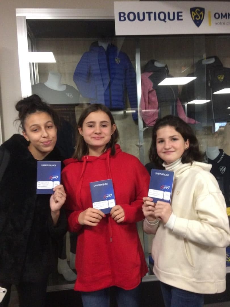 Bravo à Kenza, Léane et Louanne